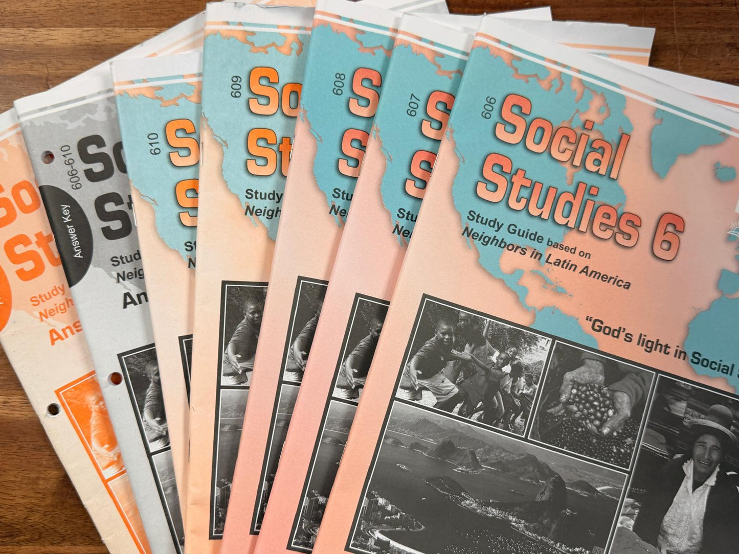 CLE Social Studies 6 LOT - Units 606-610 & AnswrKys (600-610)