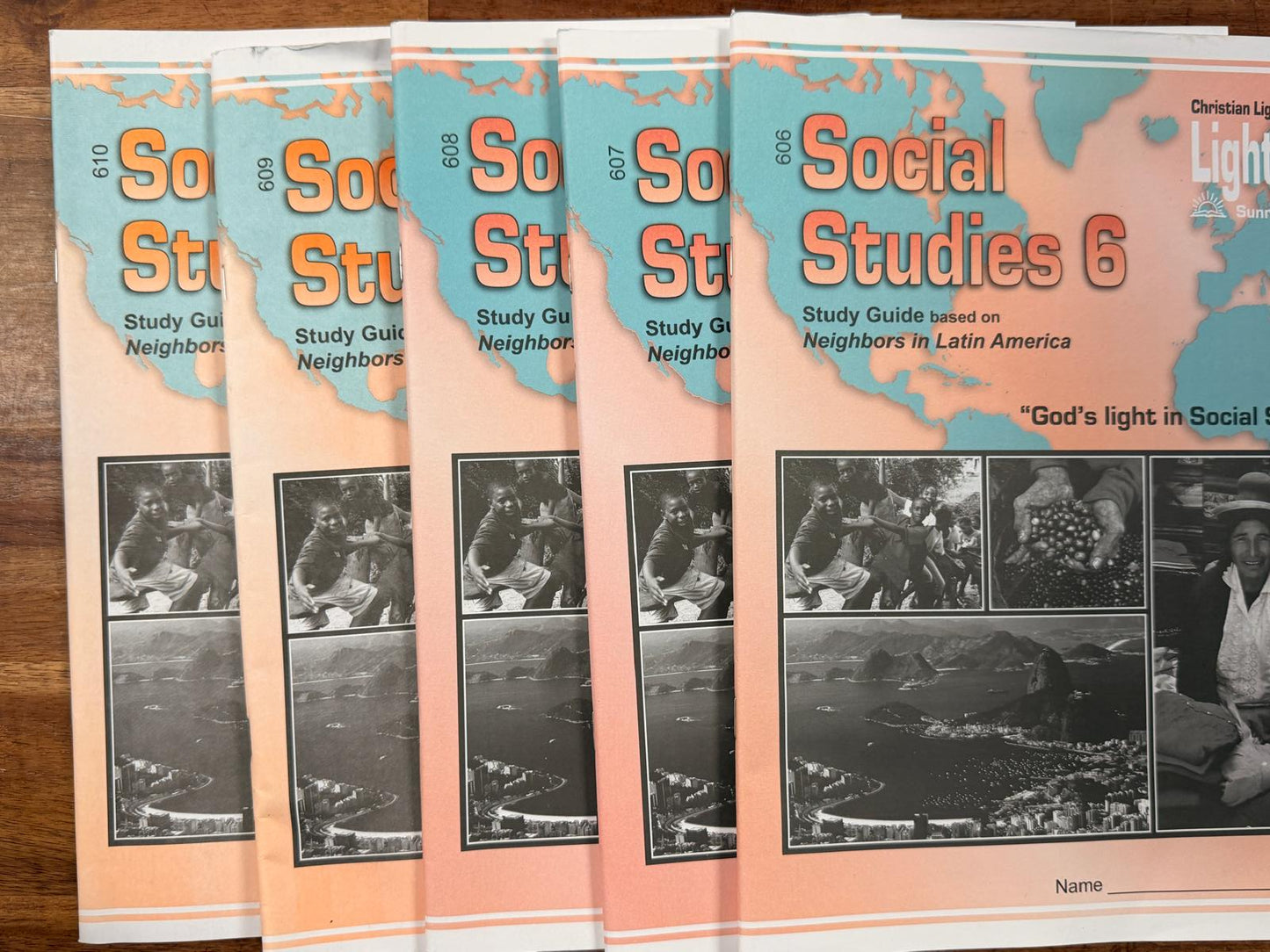 CLE Social Studies 6 LOT - Units 606-610 & AnswrKys (600-610)