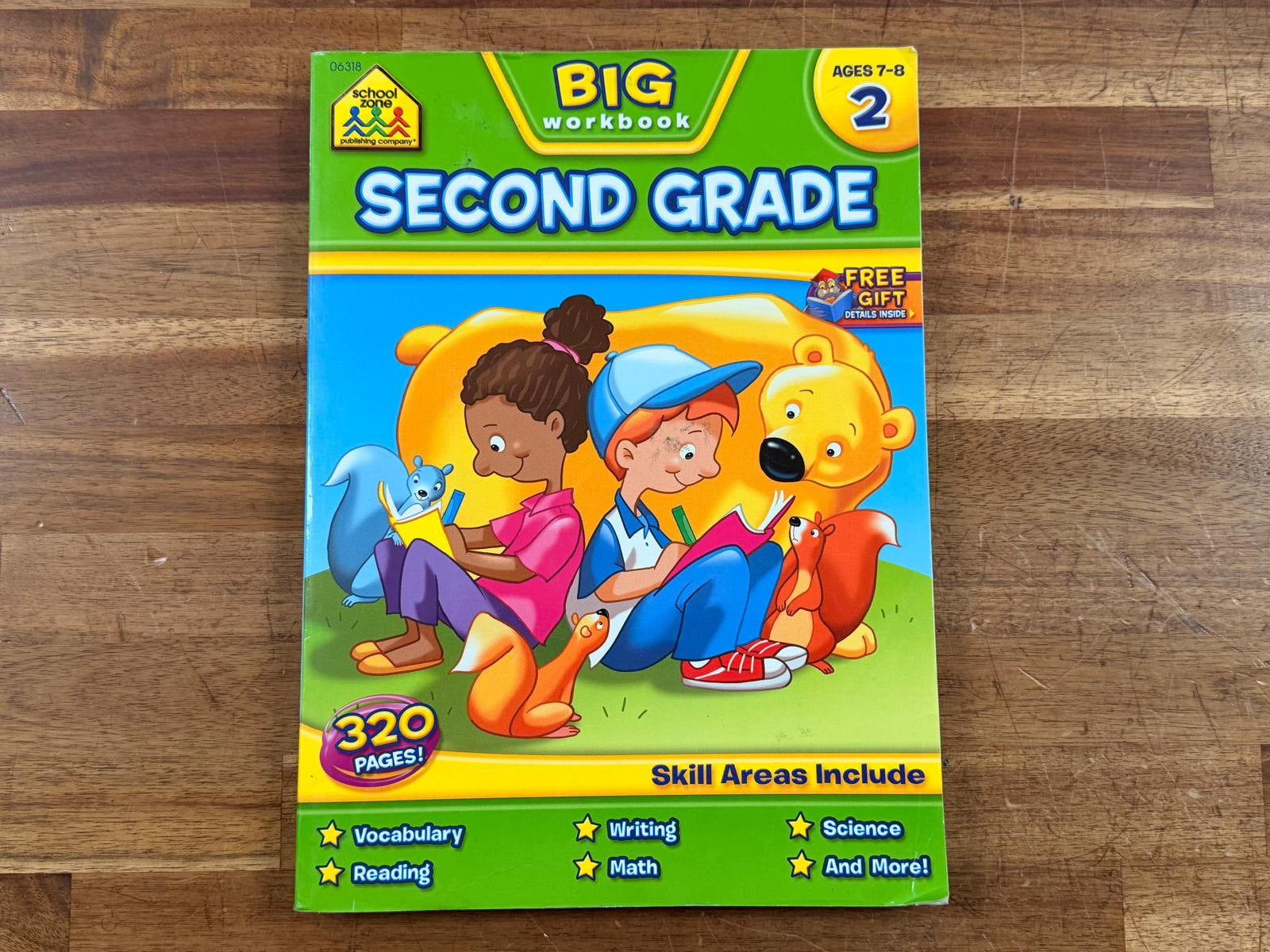School Zone Big Workbook Second Grade (Ages 7-8)