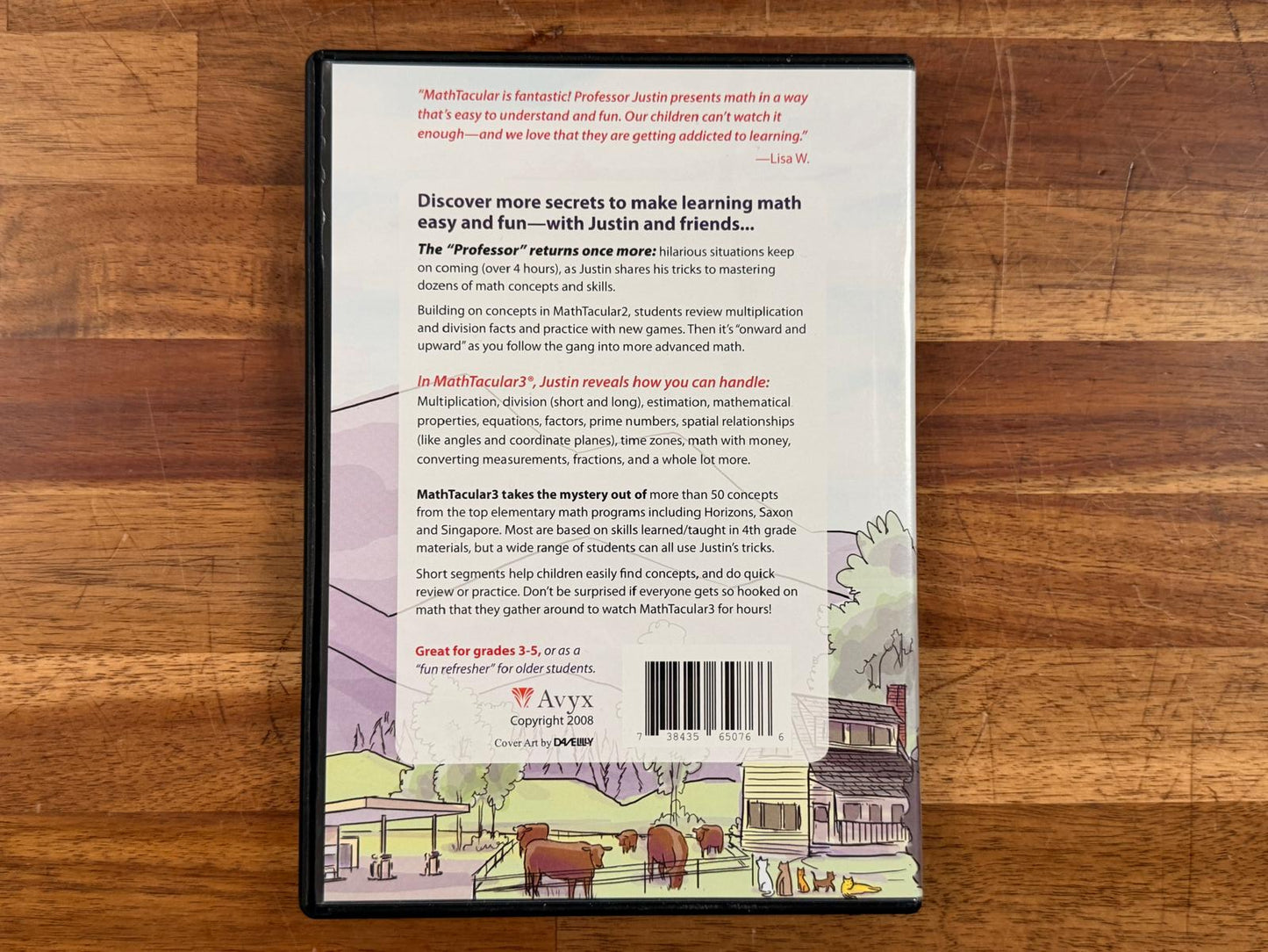 Avyx MathTacular3 DVD