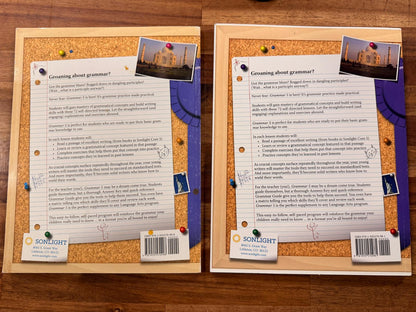 Sonlight Grammar 5 Activity Sheets & Answer Guide