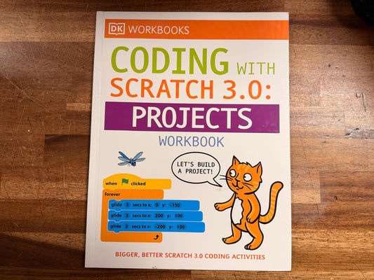 DK Workbooks Coding with Scratch 3.0: Projects Workbook