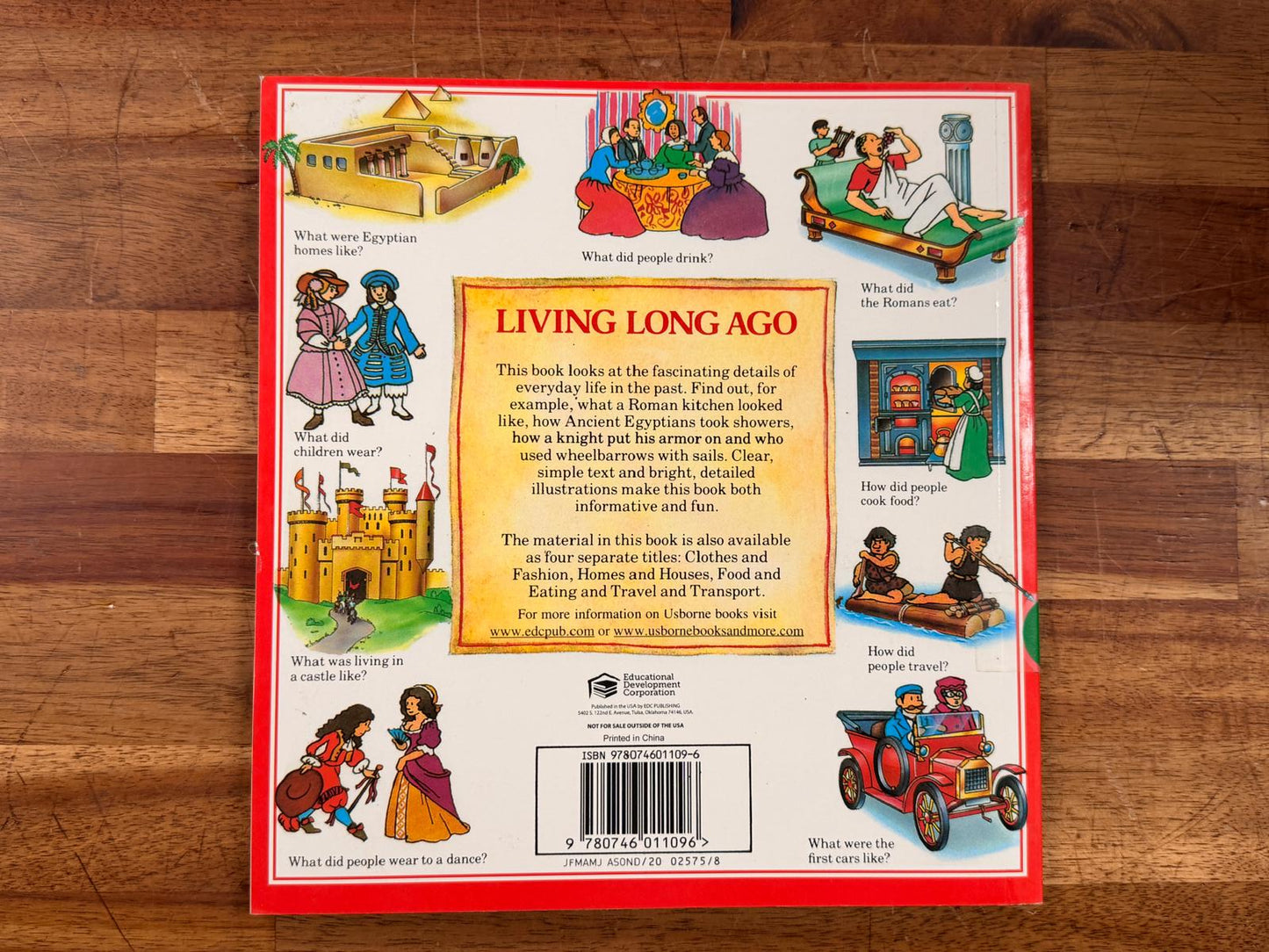 The Usborne Book of Living Long Ago