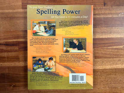 Adams-Gordon's Spelling Power - 5th Ed
