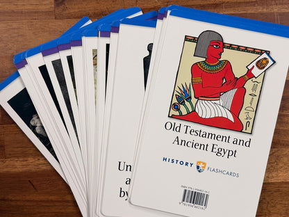 Veritas Press Old Testament and Ancient Egypt Cards