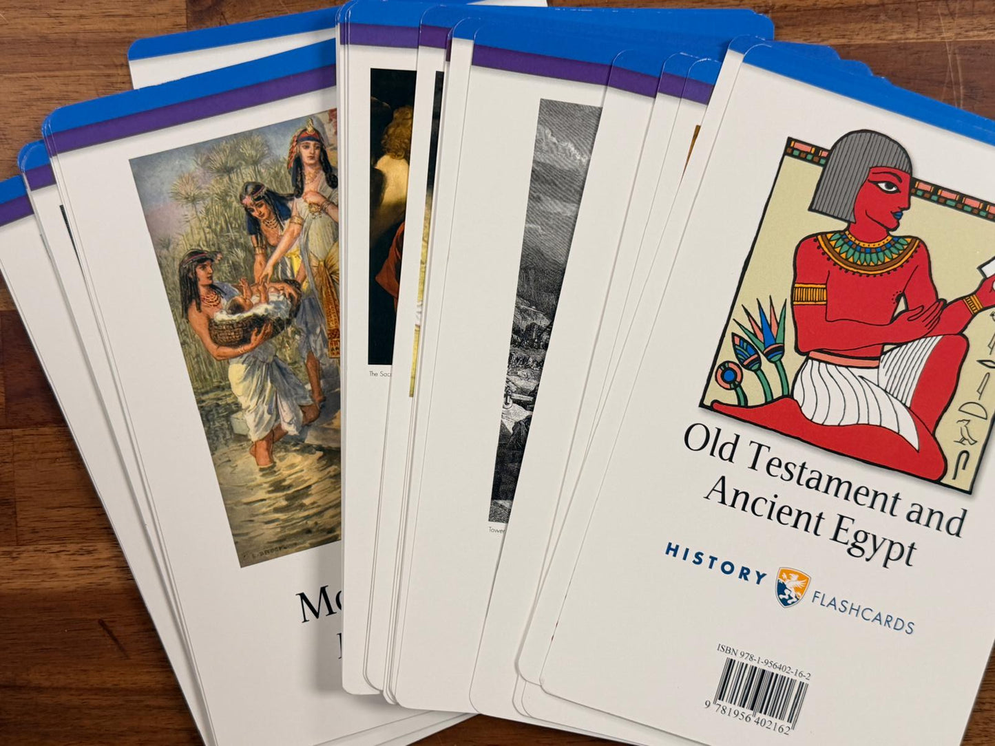 Veritas Press Old Testament and Ancient Egypt Cards