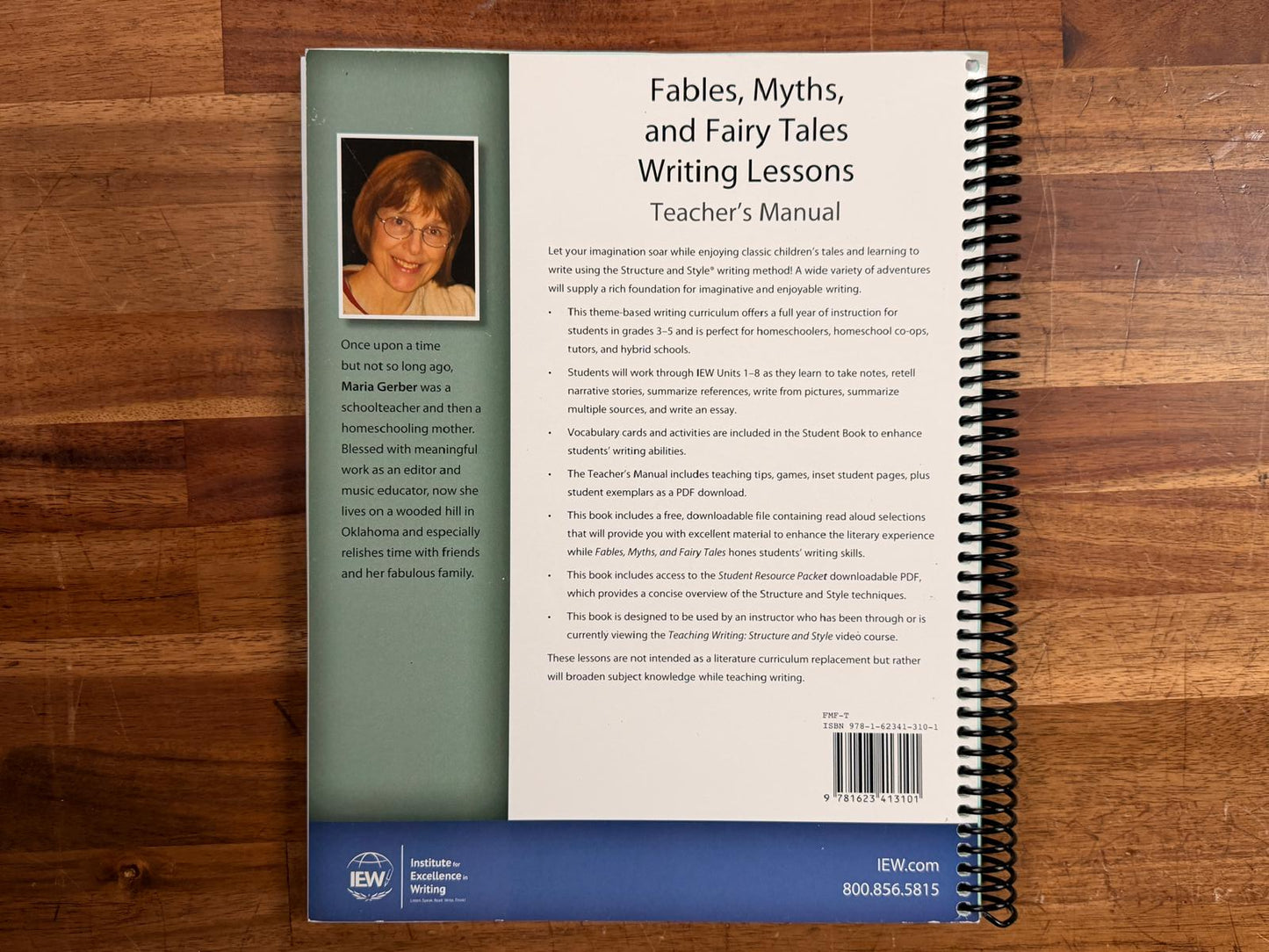 IEW Fables, Myths, and Fairy Tales Writing Lessons TM