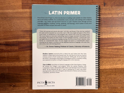 Picta Dicta Latin Primer Volume 1 Homeschooling Guide