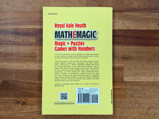 Royal Vale Heath Mathemagic - Games with Numbers