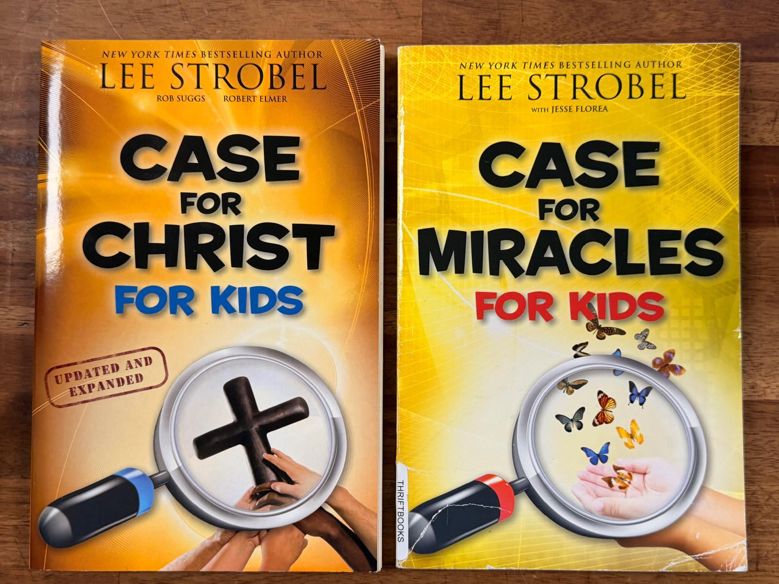 Lee Strobel Case for Christ and Case for Miracles (for Kids)