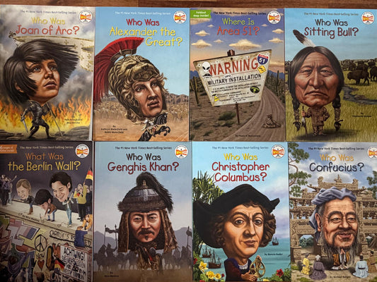 WhoHQ Who Was LOT of 19 Books (Great Condition)