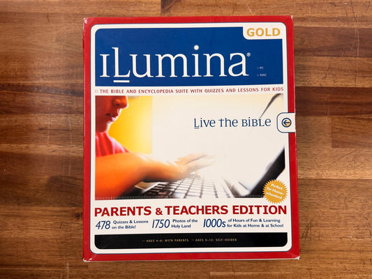 Ilumina Gold Bible Software - Parents & Teachers Edition (NEW)