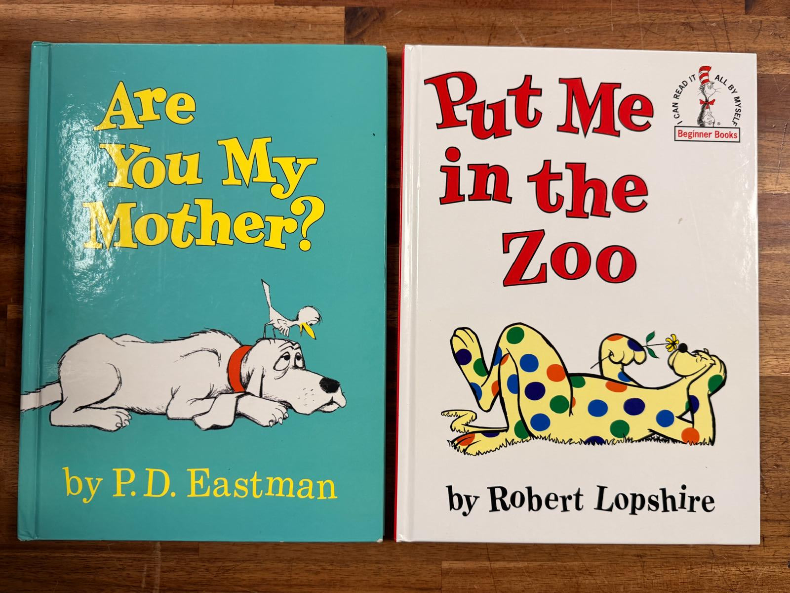 Beginner Books LOT of 2 - Are You My Mother & Put Me In...