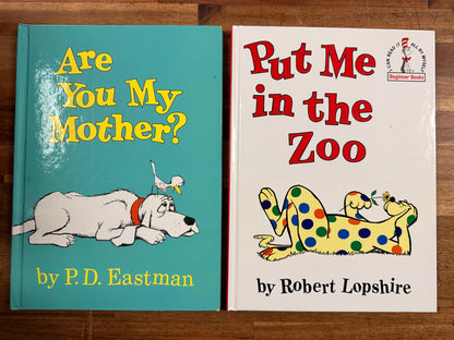 Beginner Books LOT of 2 - Are You My Mother & Put Me In...