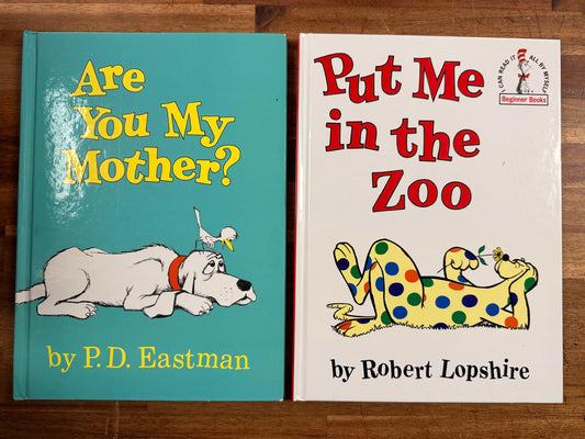 Beginner Books LOT of 2 - Are You My Mother & Put Me In...