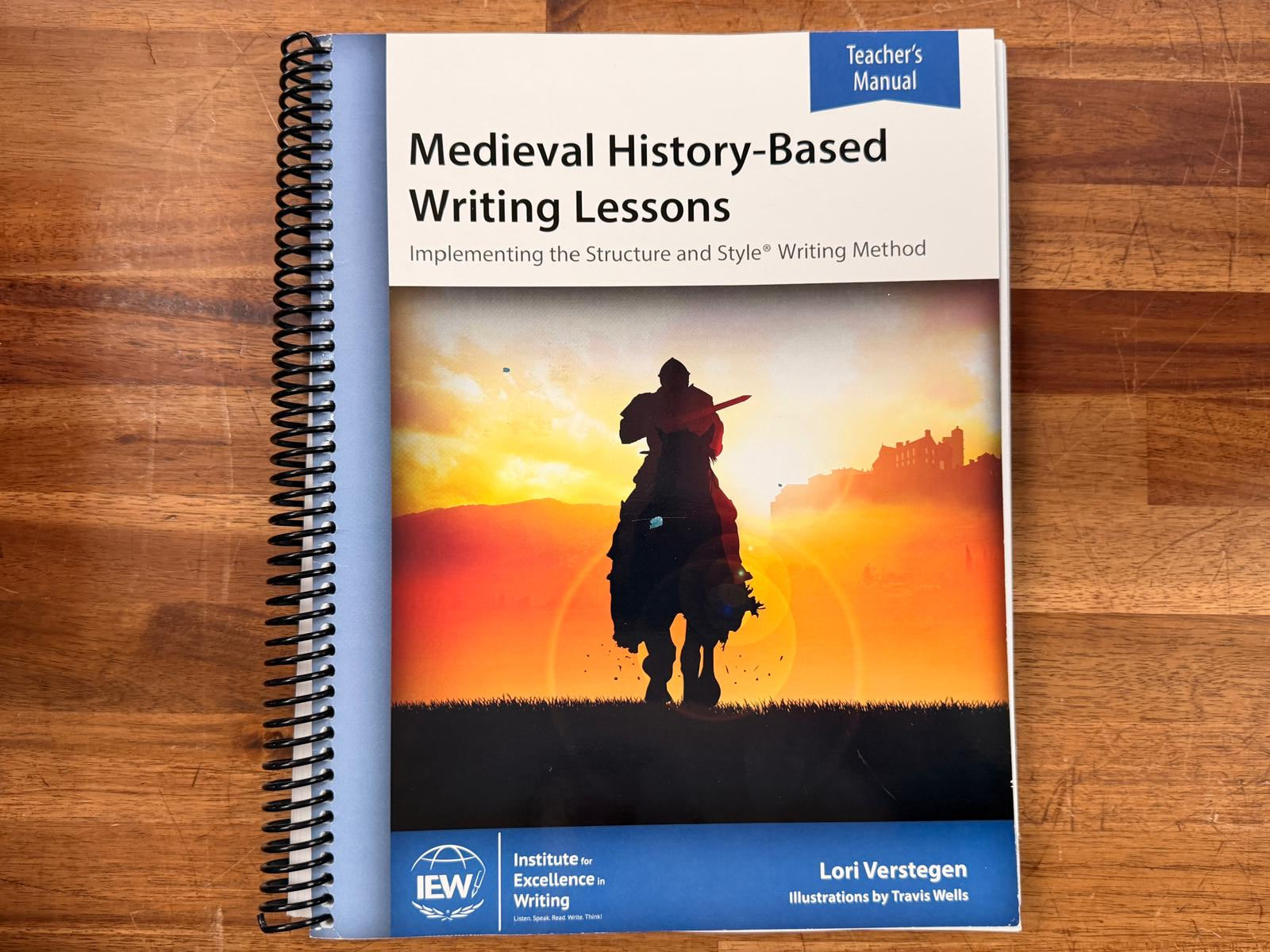 IEW Medieval History-Based Writing Lessons Teacher's Manual
