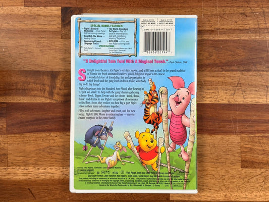 Piglet's Big Movie DVD