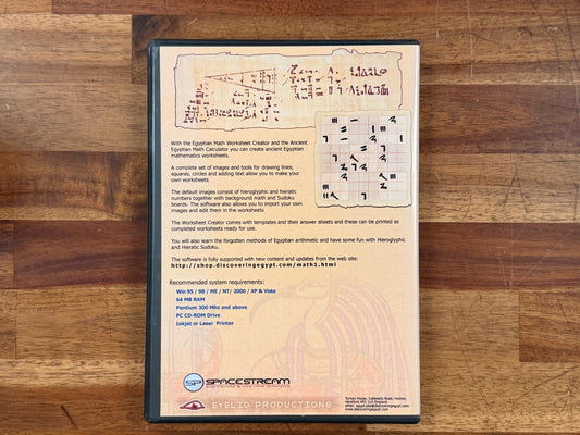 The Egyptian Math Worksheet Creator CD-ROM