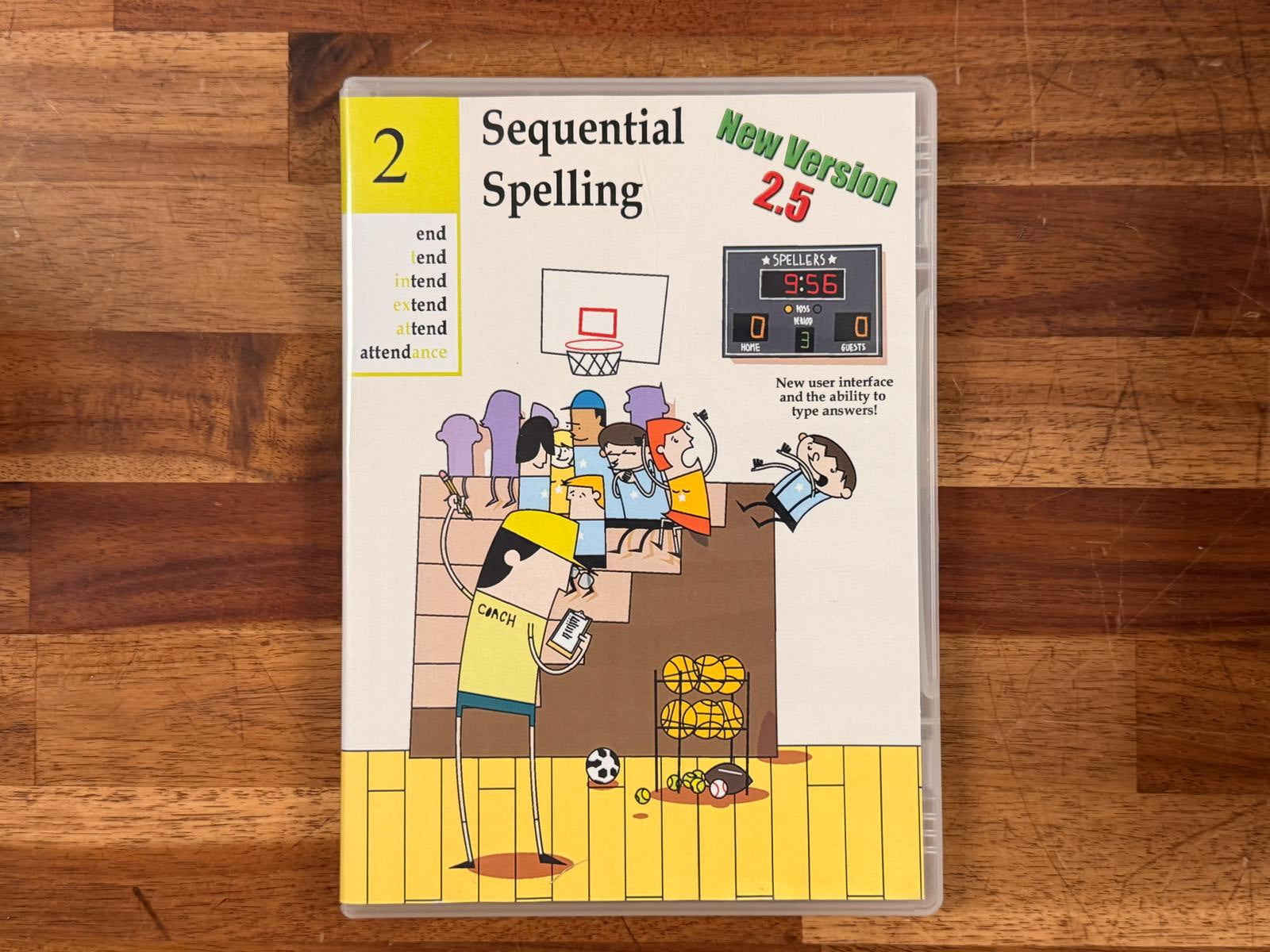 Sequential Spelling 2 (Version 2.5) DVD