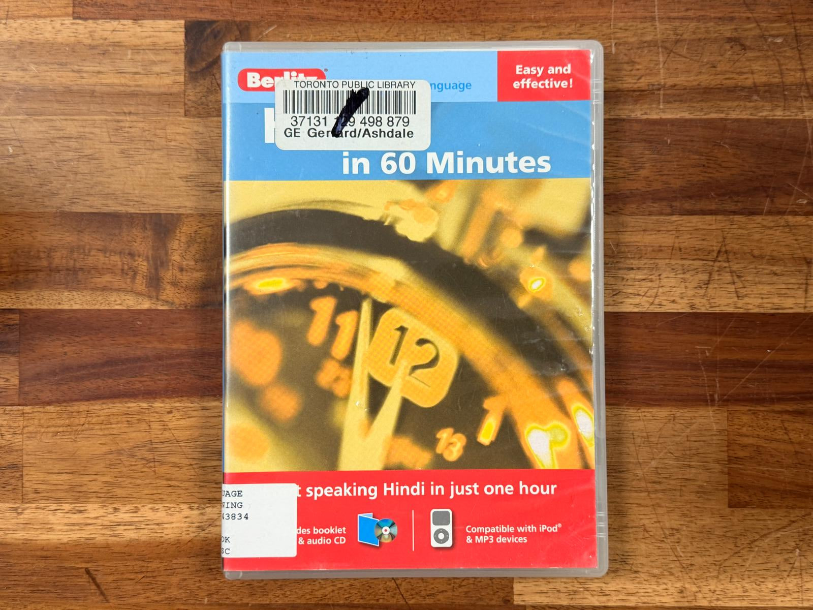 Berlitz Hindi in 60 Minutes Audio CD