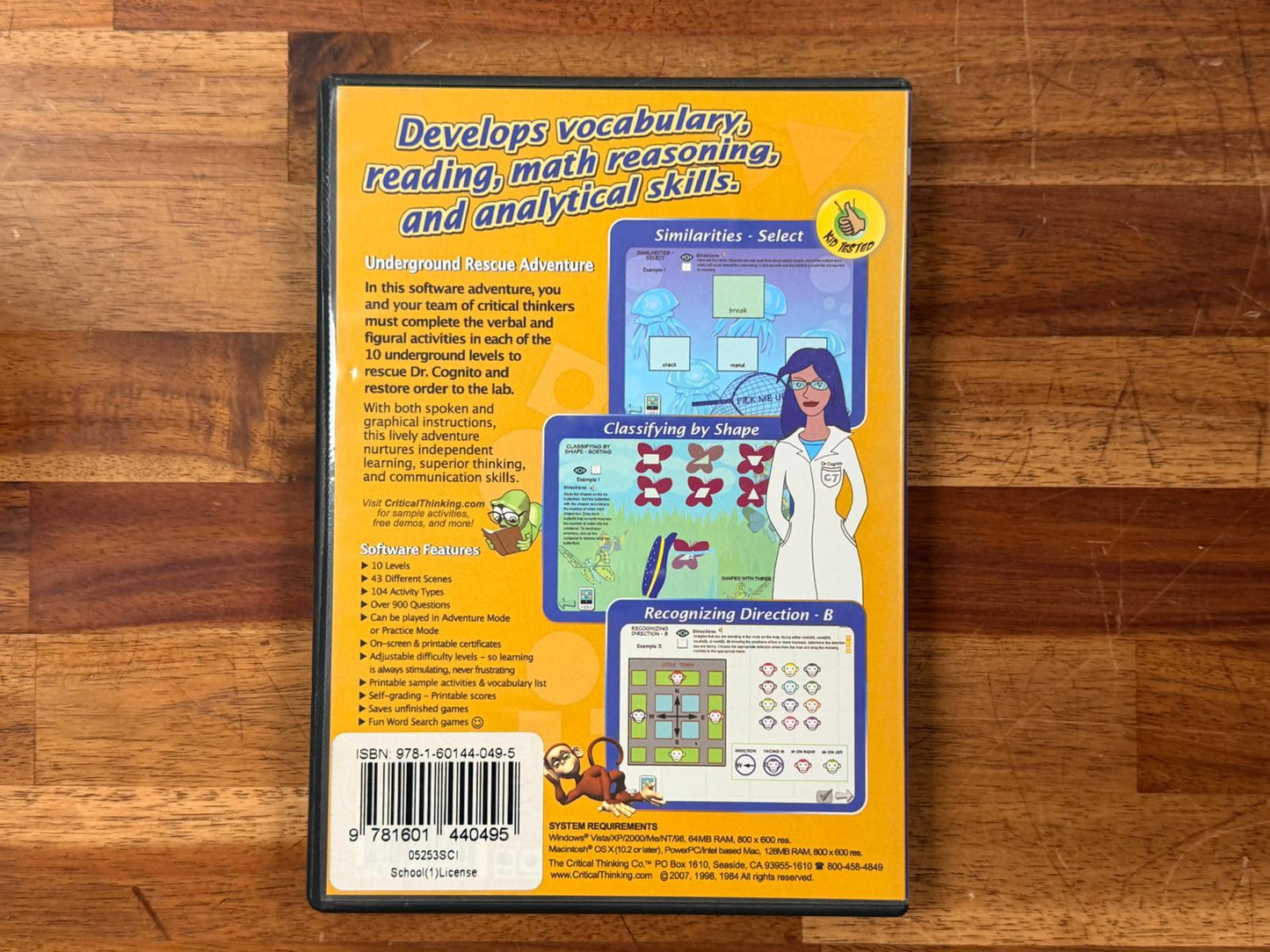 DVD - The Critical Thinking Co. - Building Thinking Skills Lvl 2