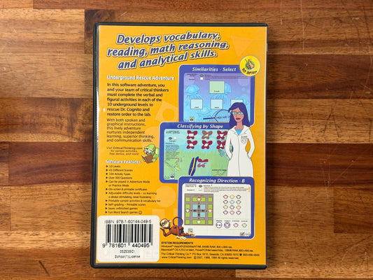 DVD - The Critical Thinking Co. - Building Thinking Skills Lvl 2