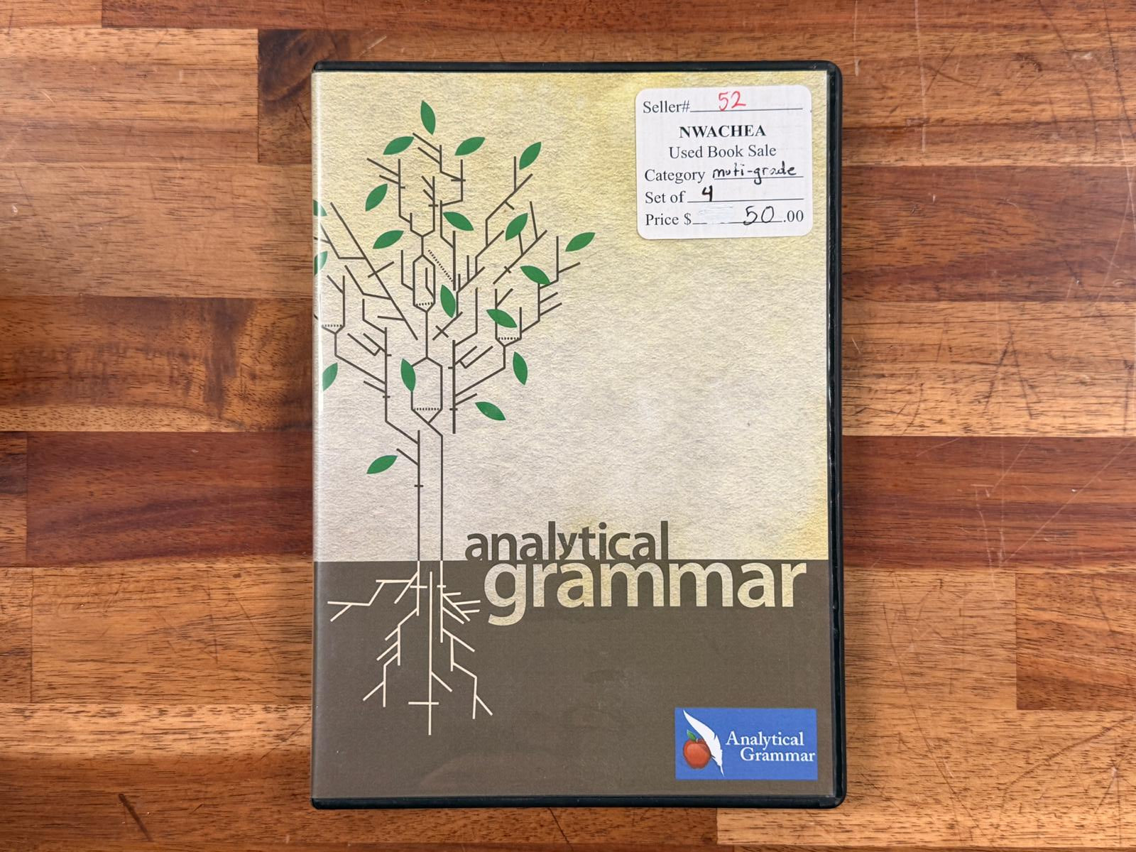 Analytical Grammar  DVD Set - Units 1-35 (4 Discs)