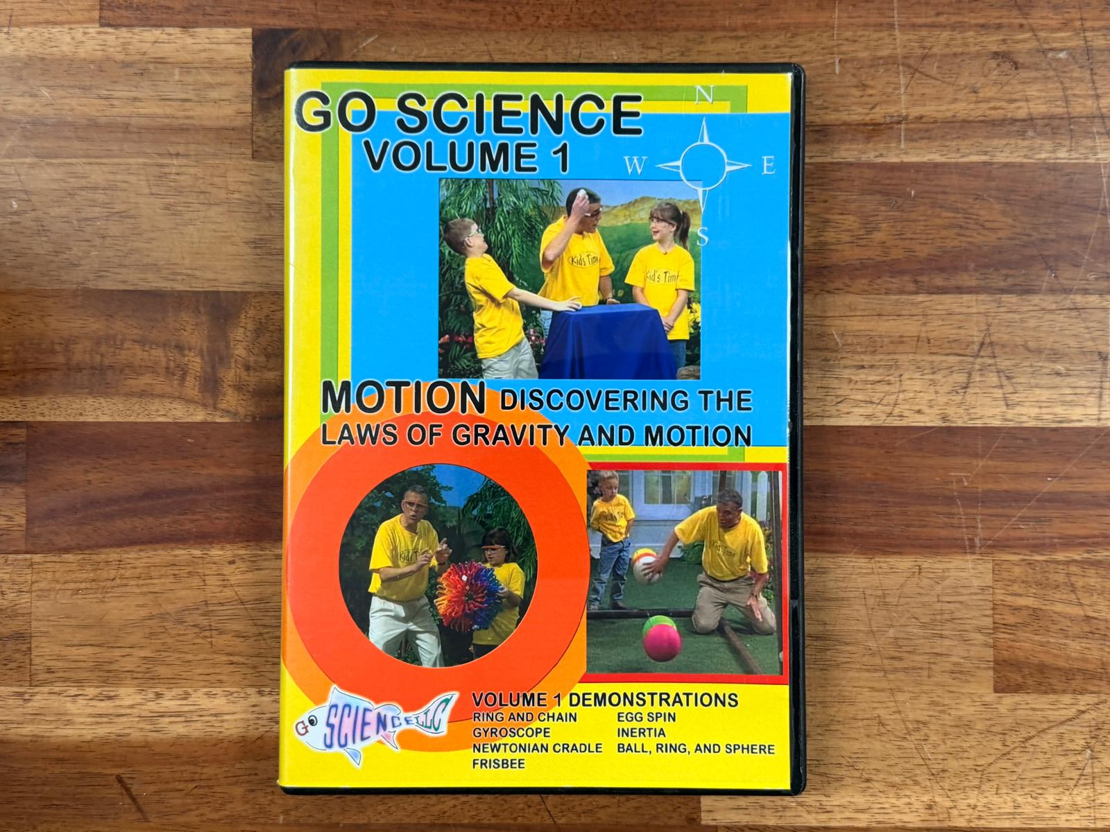 GO Science Volume 1 - Motion DVD