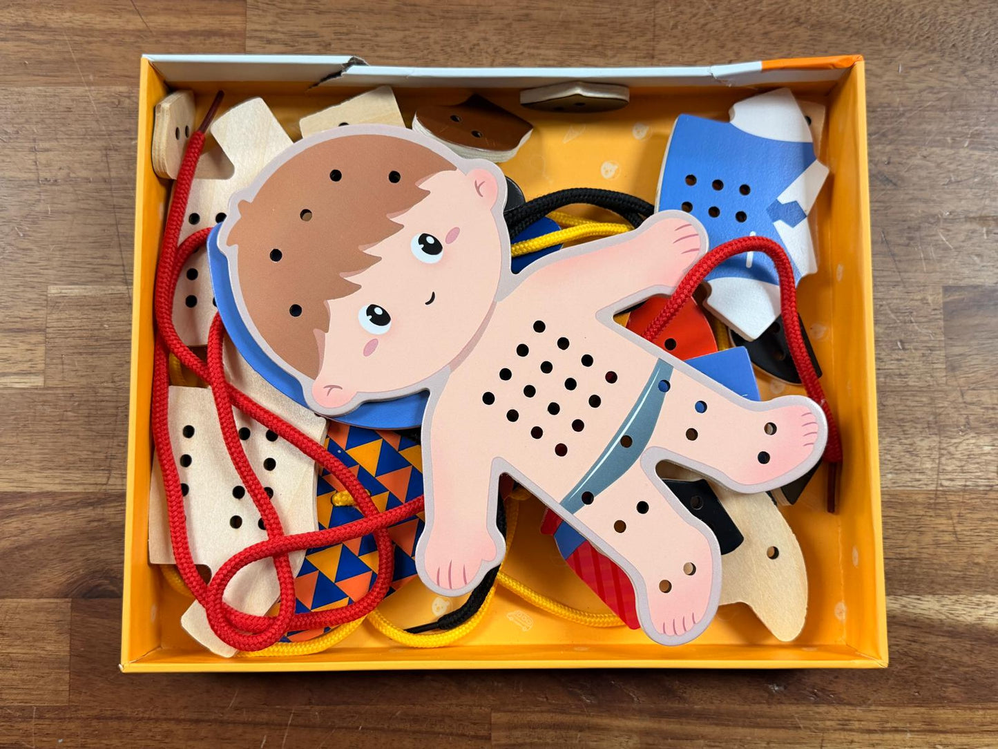 My Job (Boy) Lacing Toy - Classic World