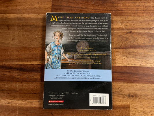 The Secret School - A Fourteen Year Old Teacher? by Avi