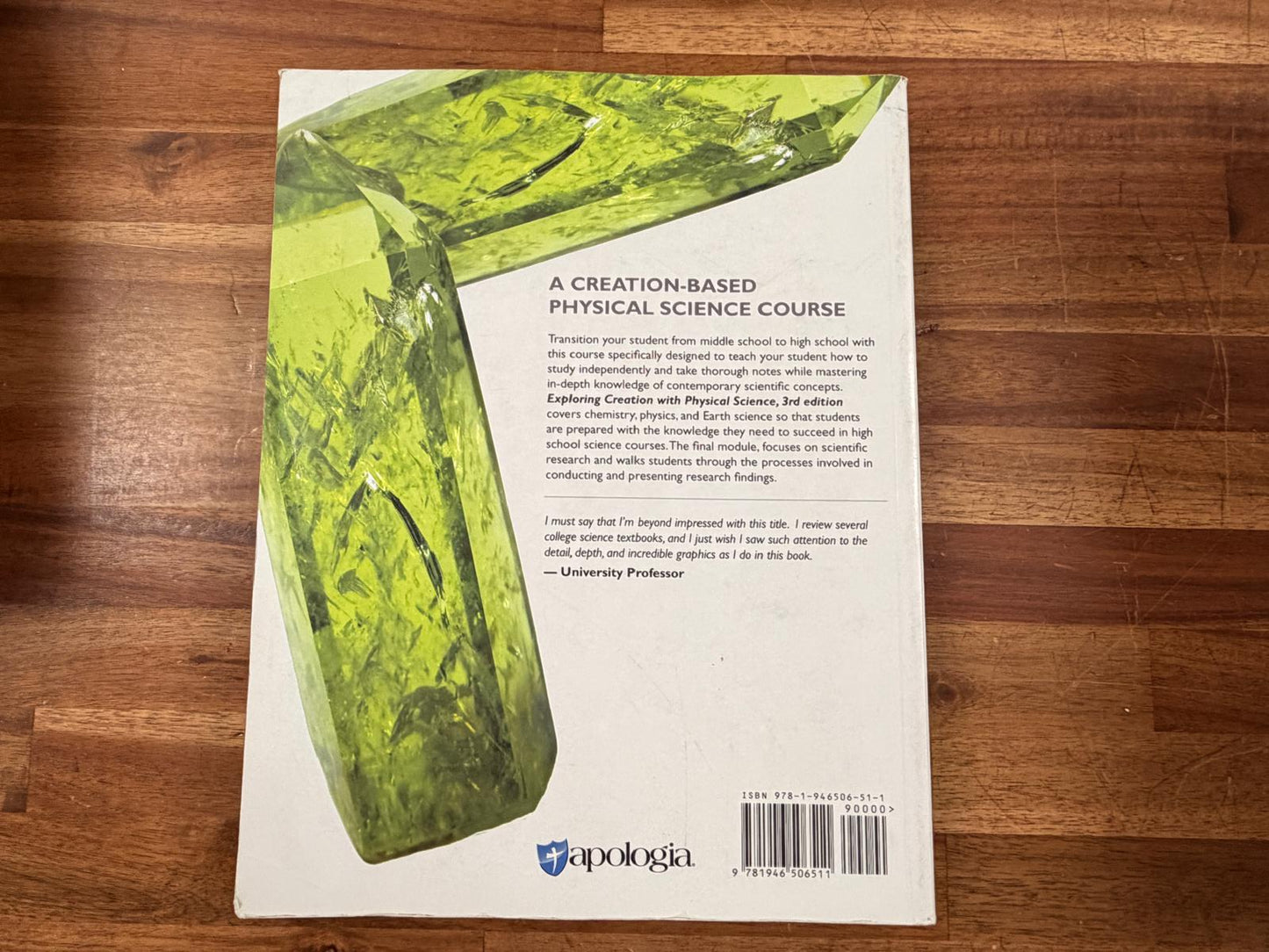 Apologia Exploring Creation with Physical Science (3rd Ed)