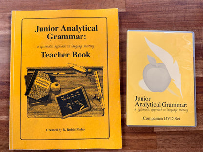 Junior Analytical Grammar SET: Companion DVD & TchrBook