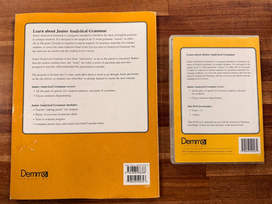 Junior Analytical Grammar SET: Companion DVD & TchrBook