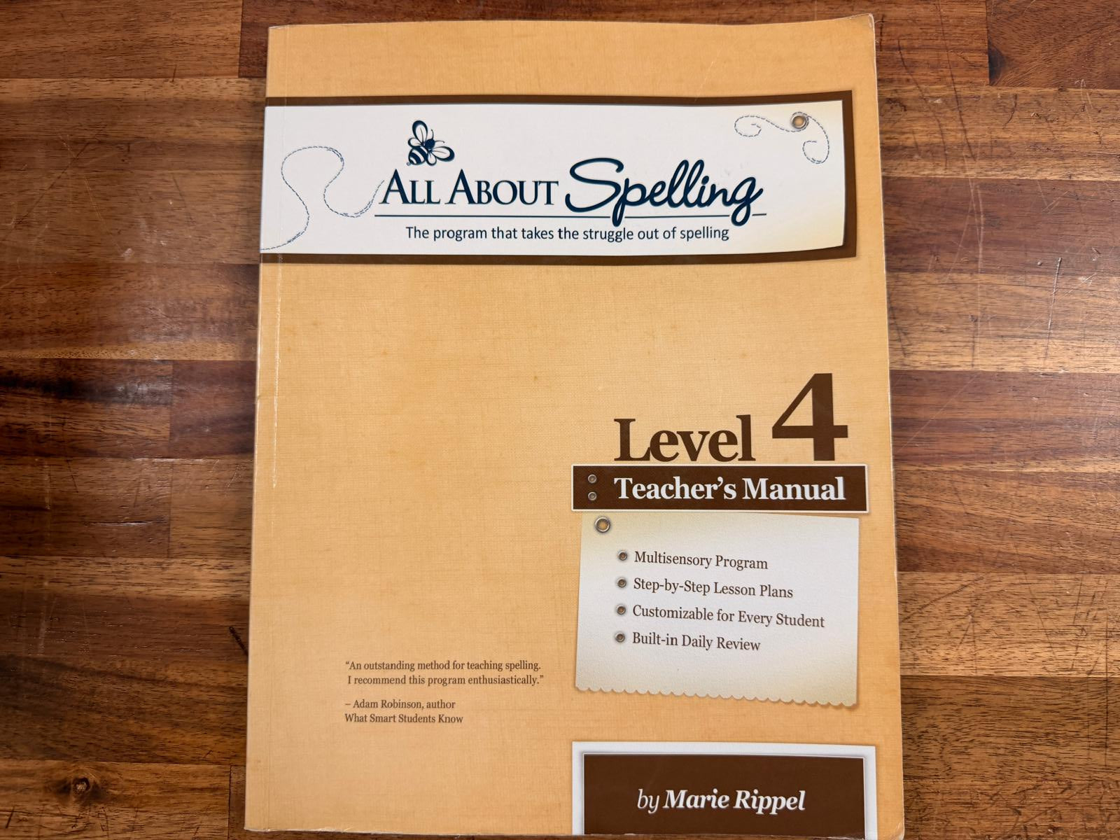 All About Spelling - Level 4 - Teacher's Manual w/ Extras