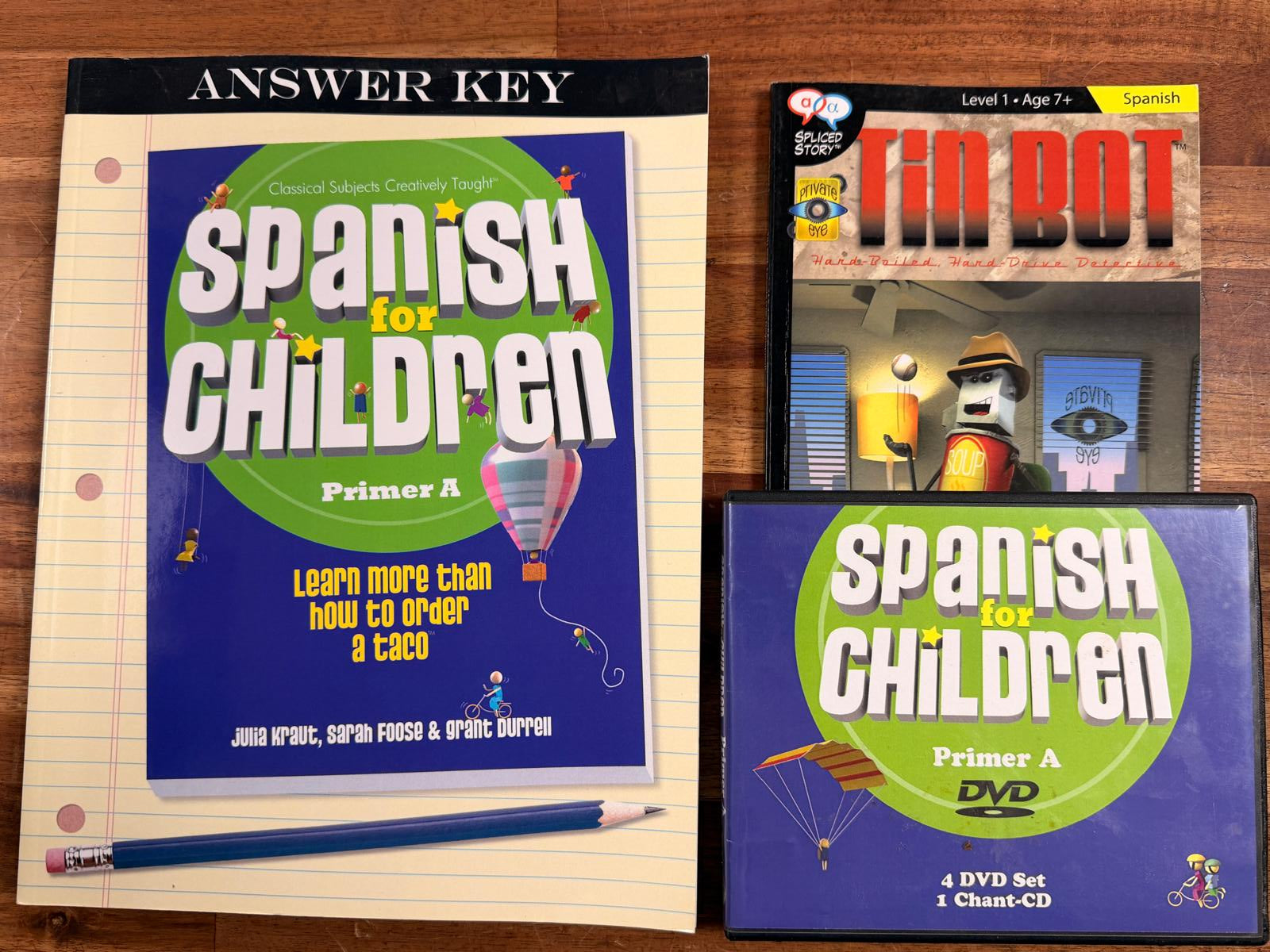 CAP Spanish for Children Primer A DVD & CD and AnswrKy