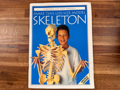 Usborne Cut-Out Models - Make This Life-Size Model Skeleton