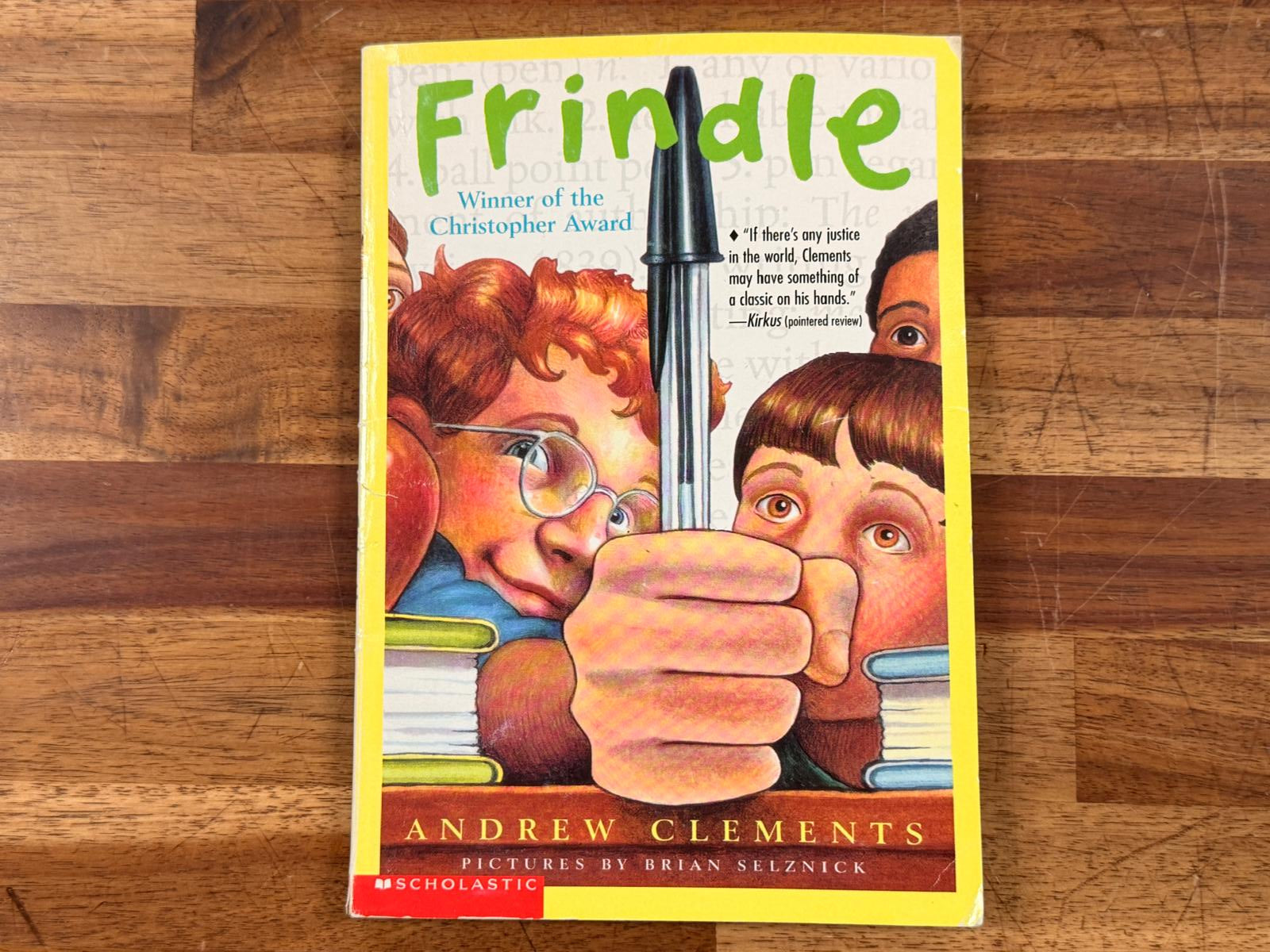 Frindle by Andrew Clements