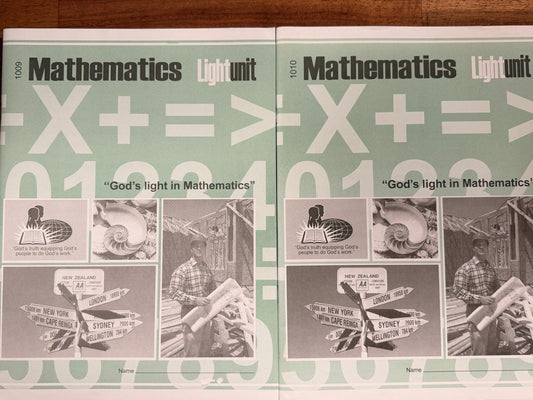 CLE Mathematics Workbook 1009-1010