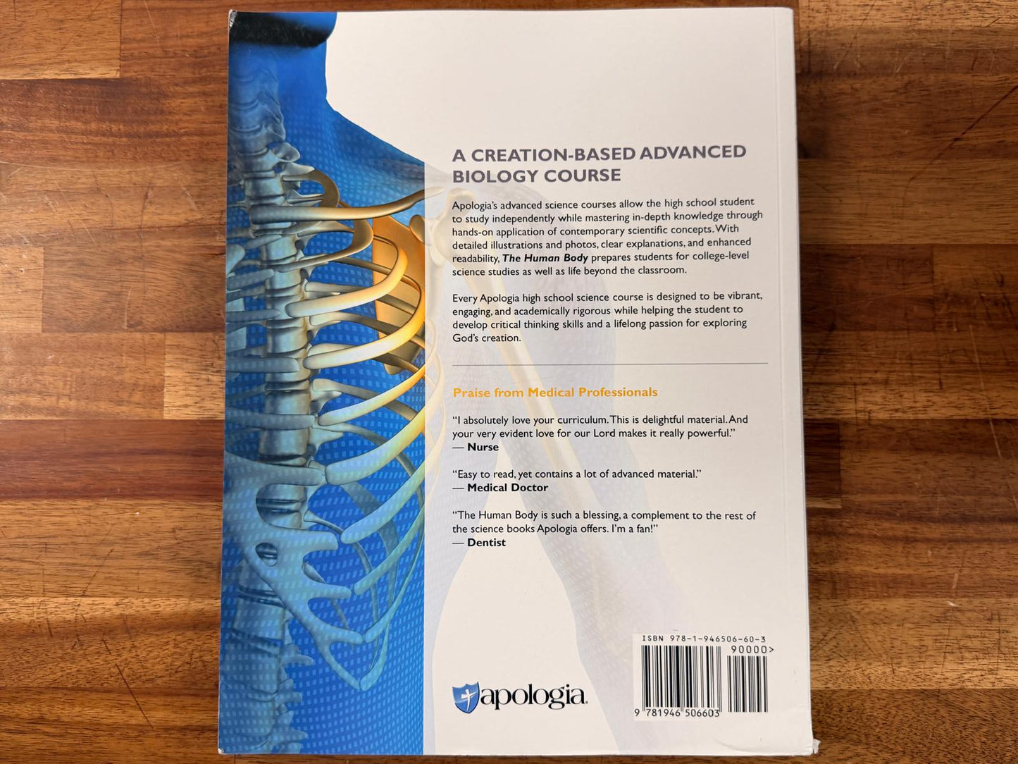 Exploring Creation Advanced Biology Human Body 2nd Ed VG