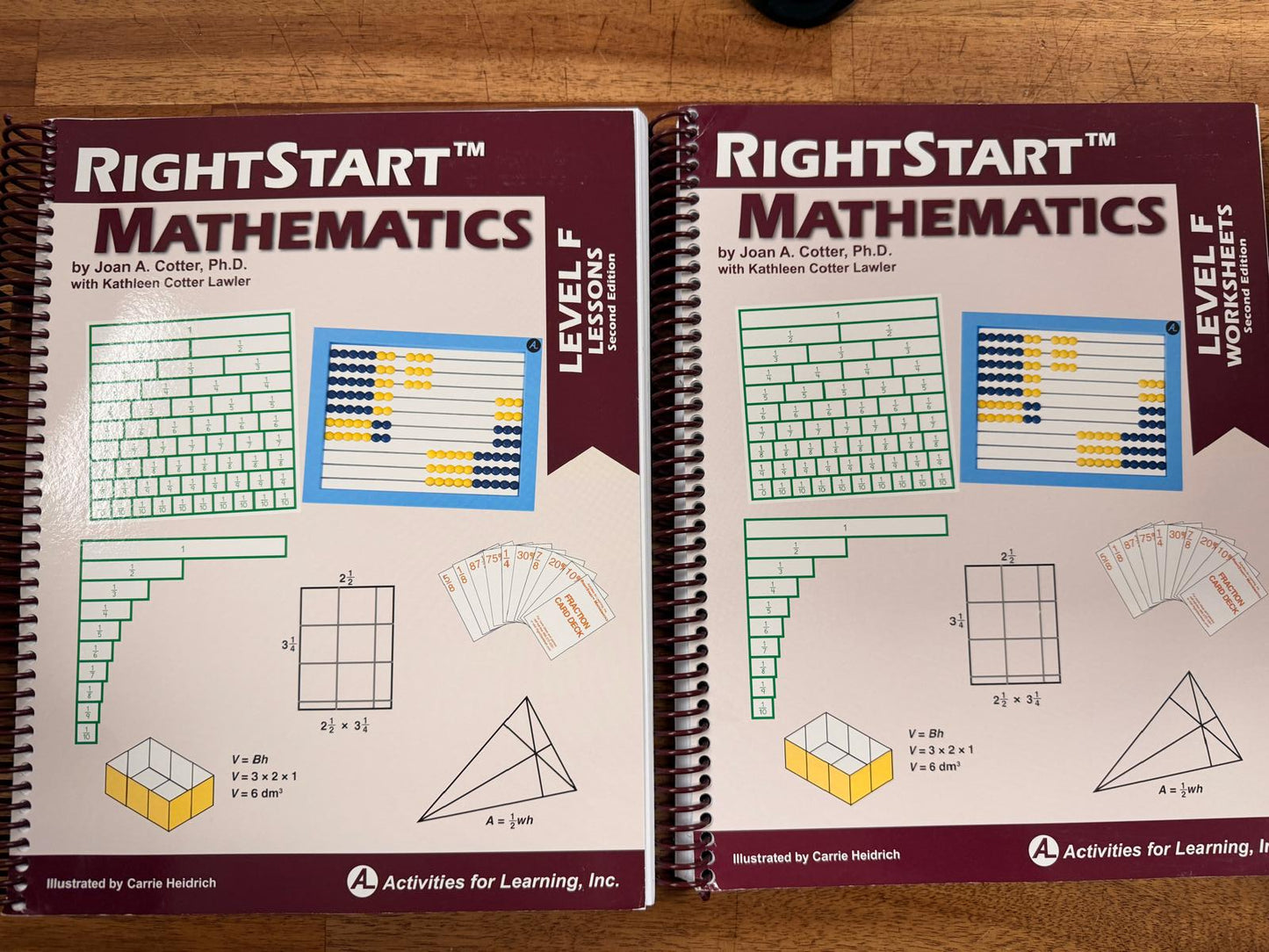 RightStart Mathematics Level F 2nd Ed Lesson & Worksheets