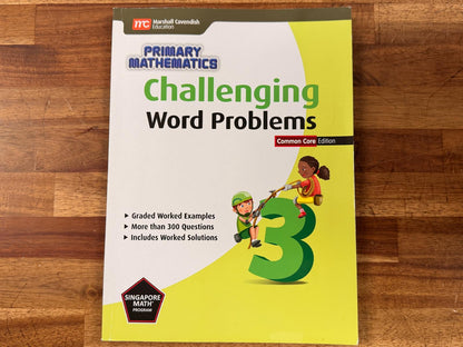 Primary Math Challenging Word Problems Common Core Ed Gr 3