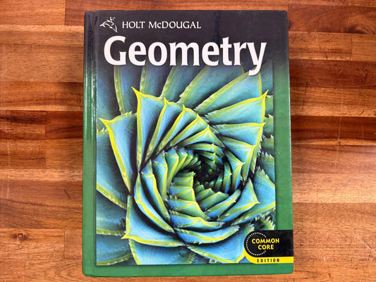 Holt McDougal Geogmetry Common Core Edition