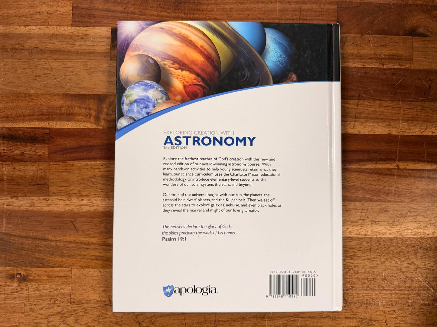 Exploring Creation w Astronomy 2nd Ed Textbook - HC, Good