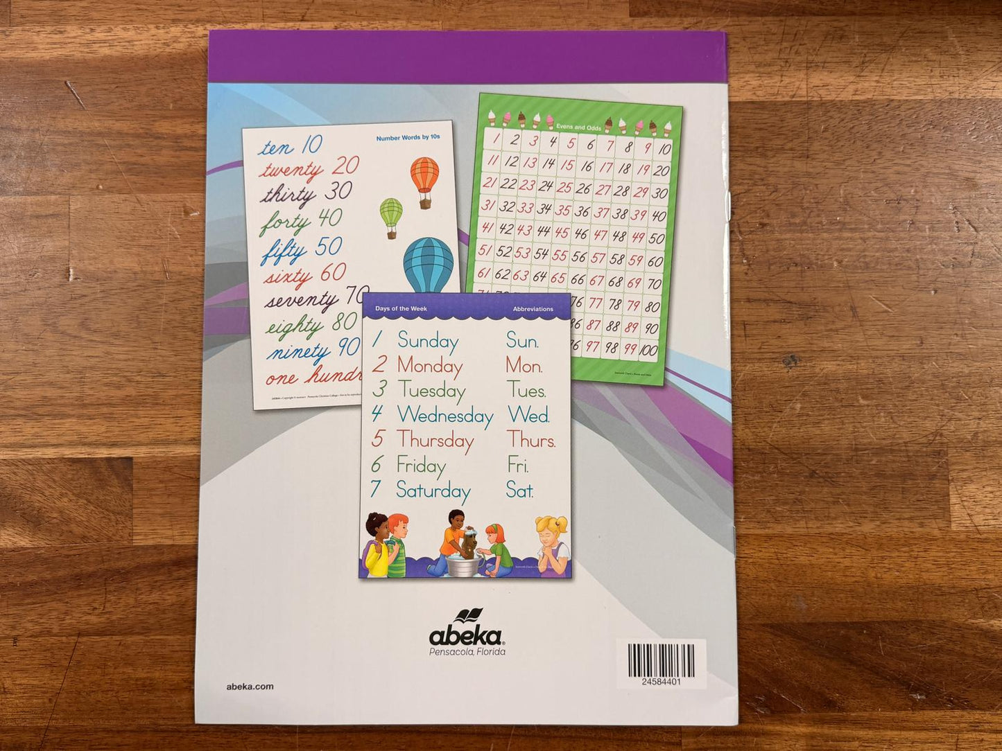 Abeka Homeschool Seatwork Charts