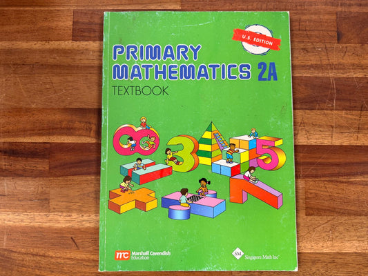 Primary Mathematics 2A Textbook (U.S. Edition)