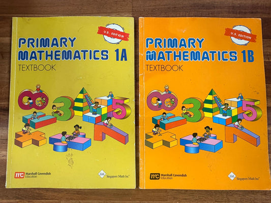 Primary Mathematics 1A/1B Textbooks (U.S. Edition)