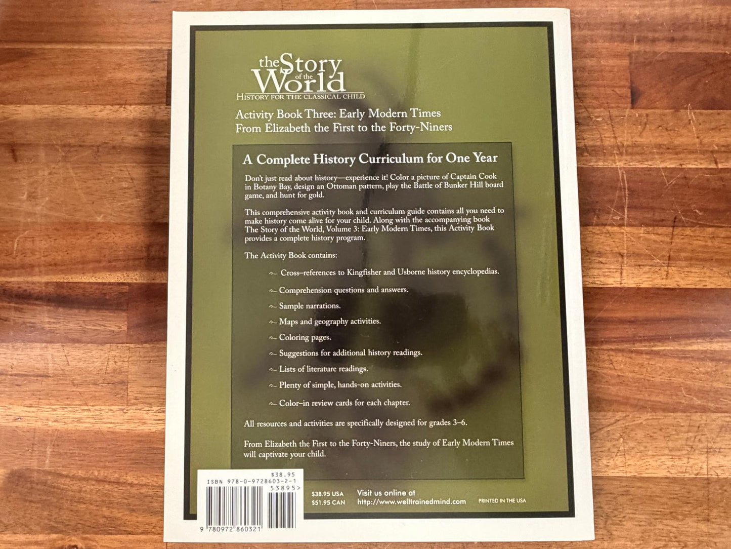 Story of the World Activity Book 3: Early Modern Times (Rev)