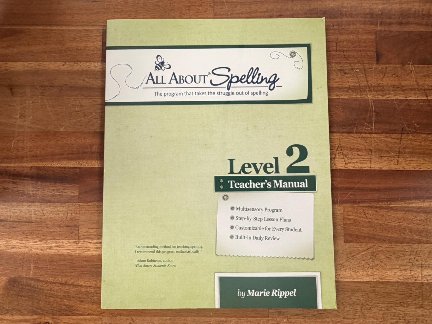 All About Spelling Level 2 Teacher's Manual (Non-Color)