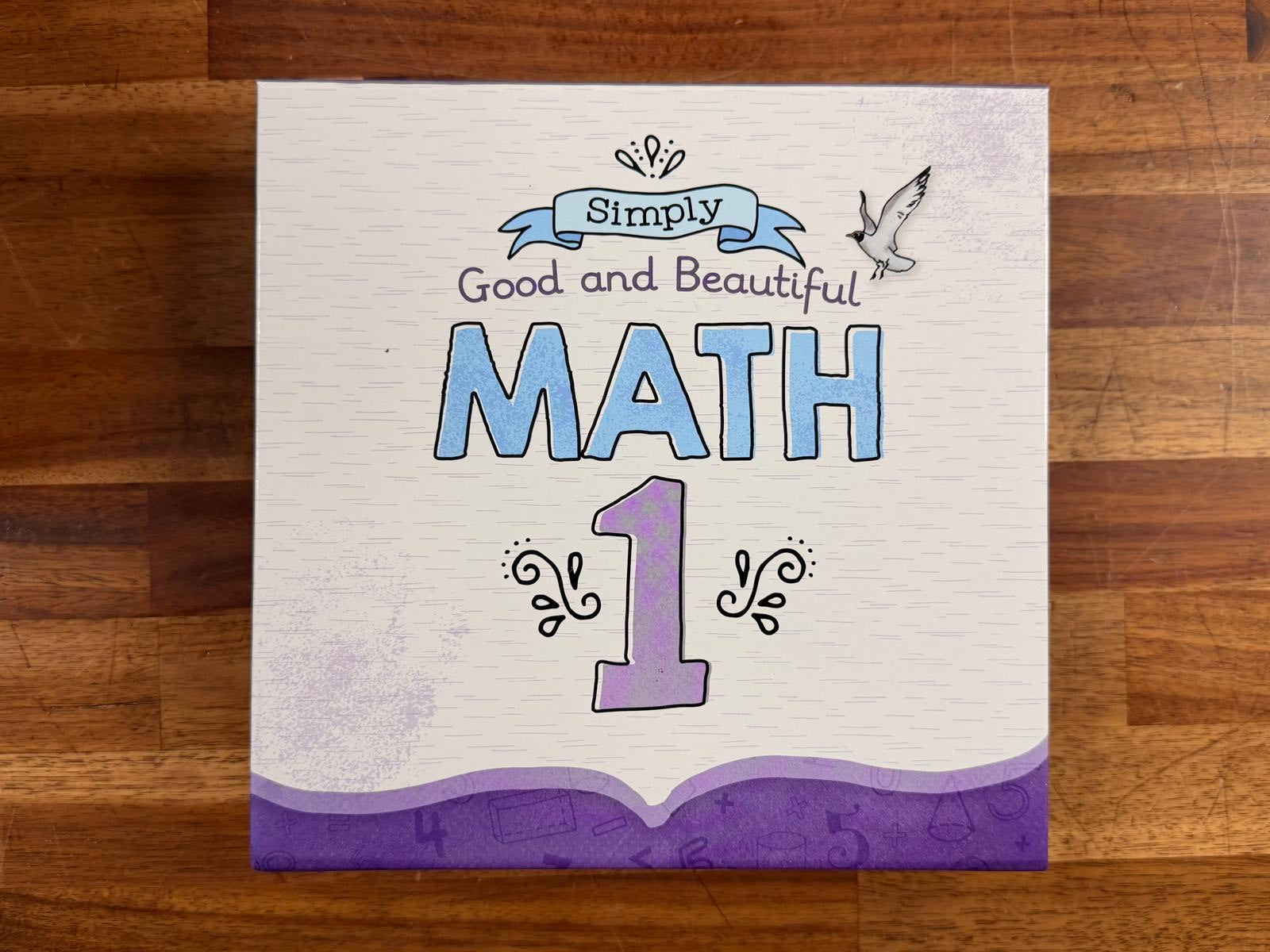 Good & Beautiful Math 1 Box Latest Ed (VG & Complete)