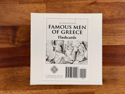 Memoria Press Flashcards - Famous Men of Greece